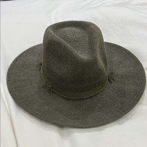 Stylish Olive Green Fedora Hat